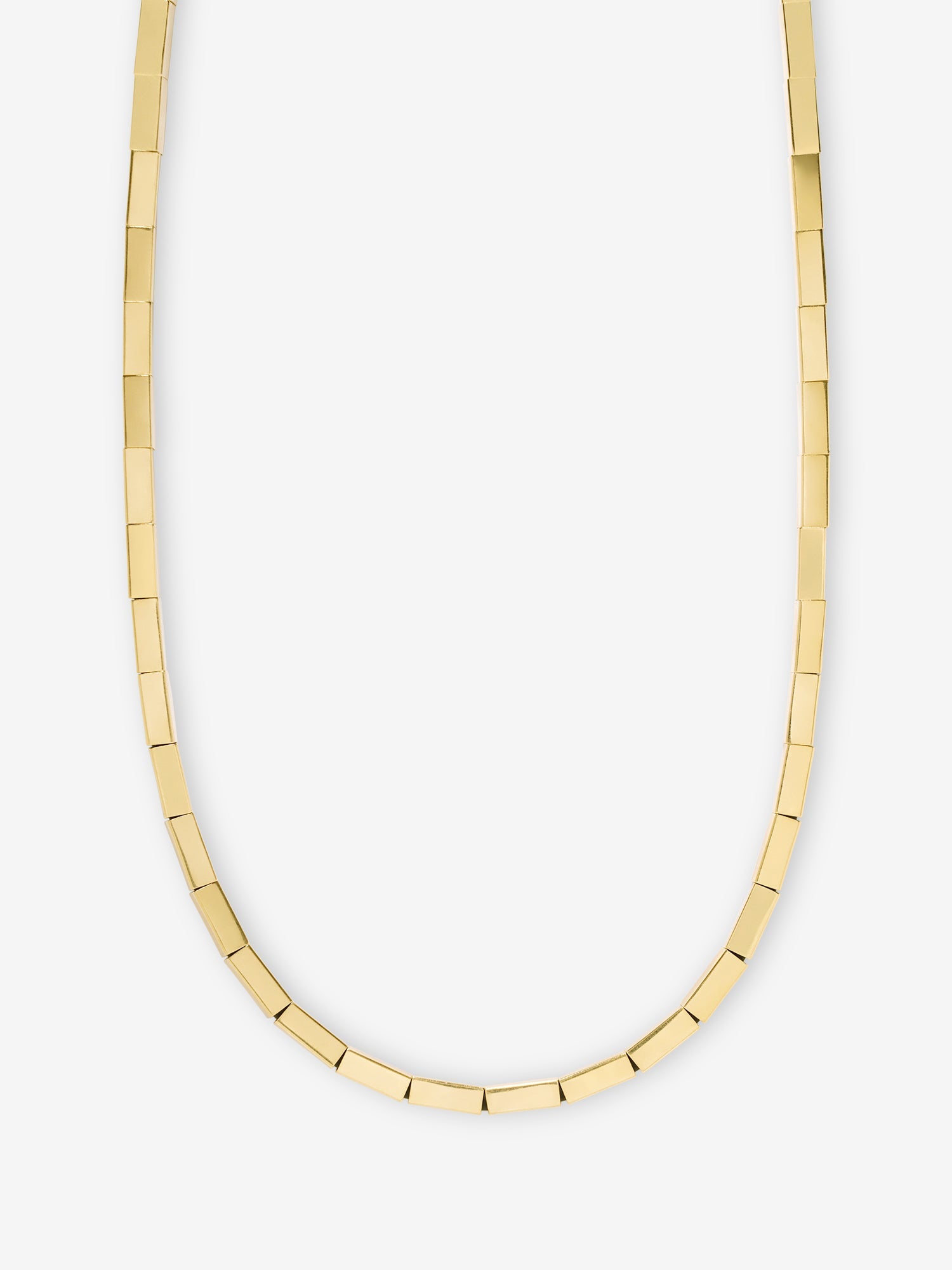 ゴールド バーネックレス ラージゴールドバーネックレス – AZLEE Jewelry