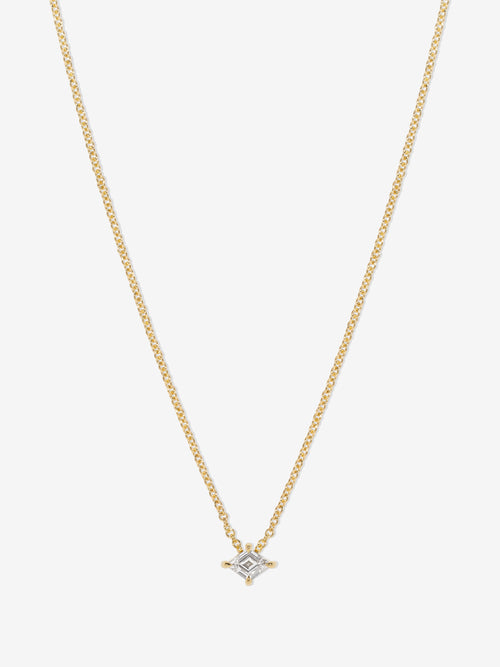 Allure Lozenge Diamond Necklace