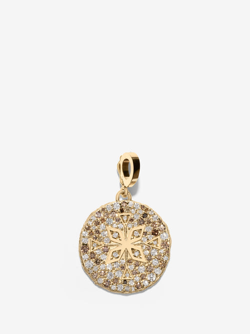 Compass Dune Medium Diamond Coin