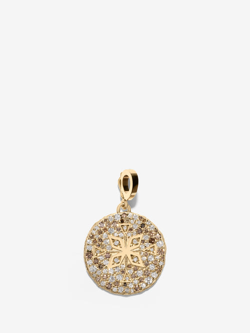 Compass Dune Medium Diamond Coin