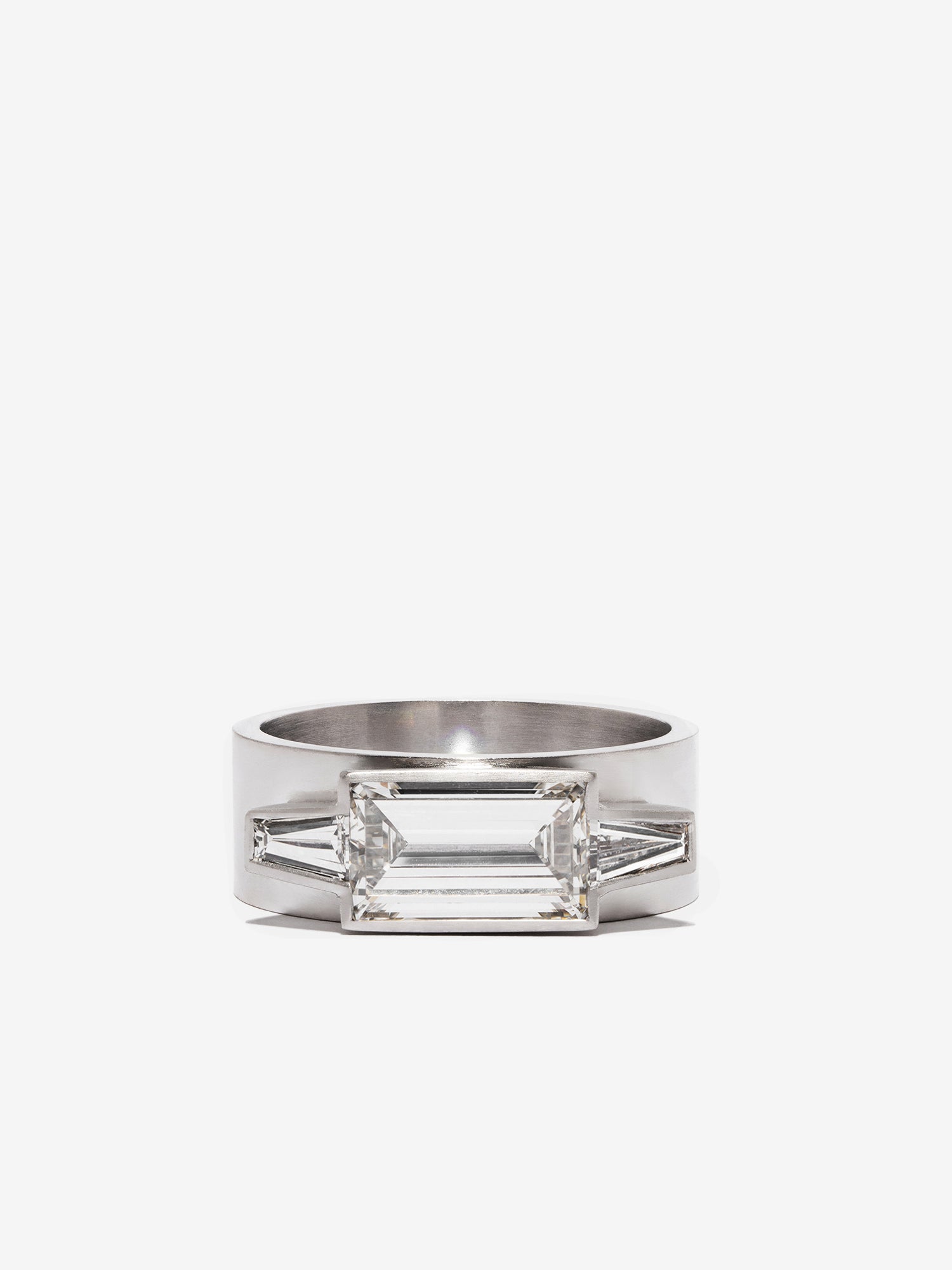 Baguette Engagement Ring