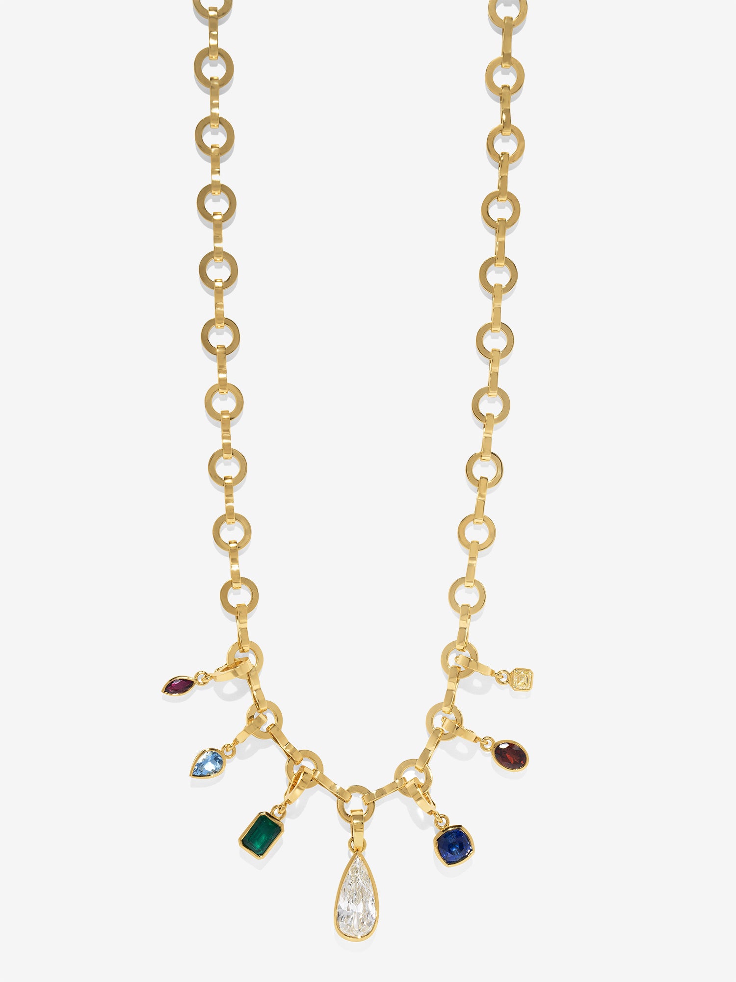 Custom Heirloom Gemstone Necklace