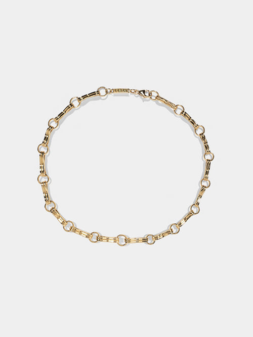 Small Double Motif Anklet