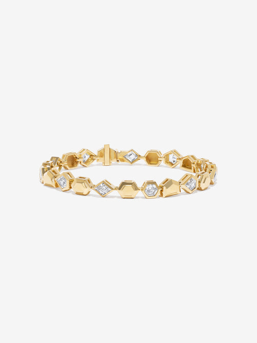 Edition III Scattered Rare-Cut Diamond Bracelet