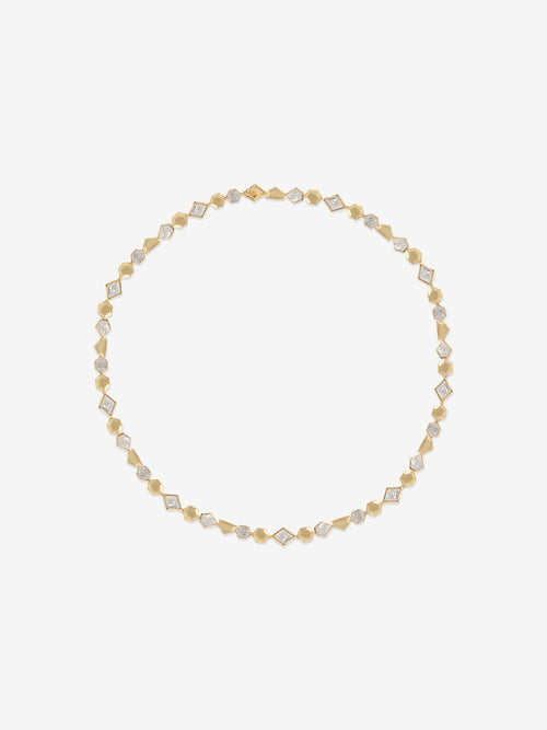 Edition III Rare-Cut Diamond Necklace