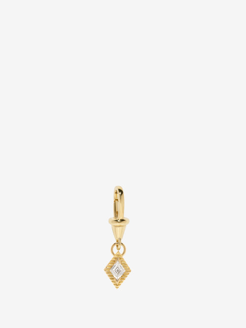 Escalier Charm .35ct Lozenge Diamond Charm
