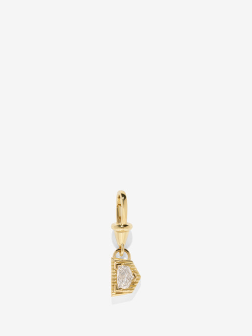 Escalier .50ct Epaulette Diamond Charm