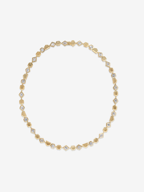 Edition III Rare-Cut Diamond Necklace