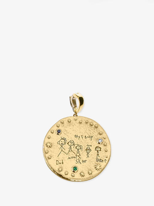 Hand-drawn Custom Large Coin