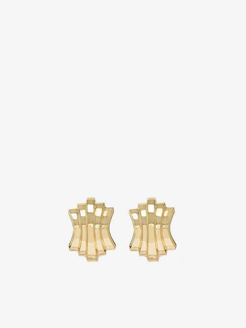 Fluid Staircase Earrings, Medium
