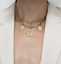 Of The Stars Leo Small Coin Charm view 2