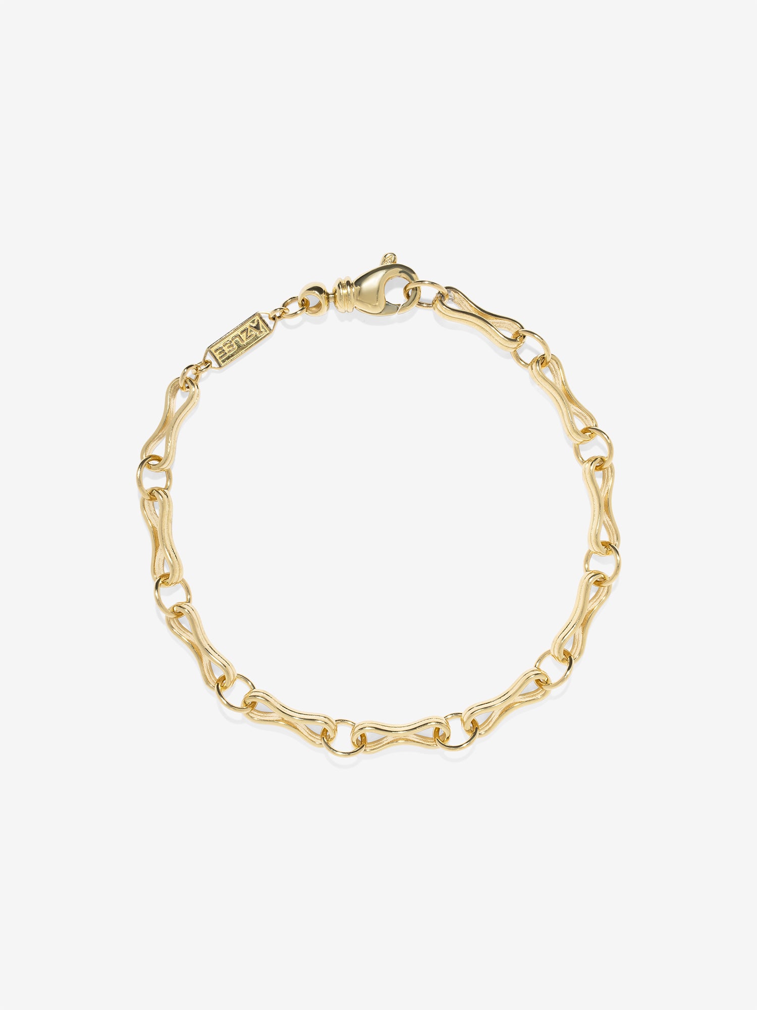 Large Motif Double Link Bracelet