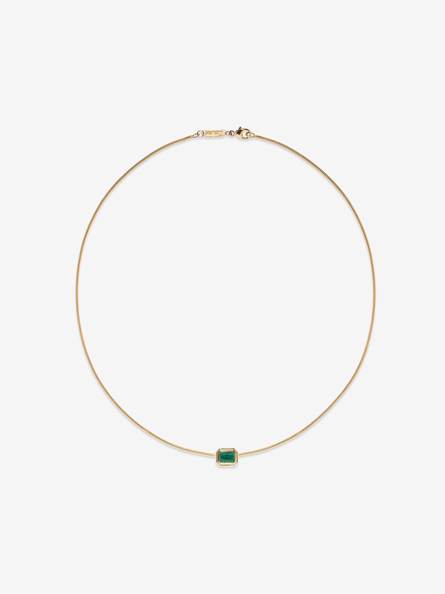 ĀZLEE x Gemfields Le Nouveau Emerald Cascade Necklace