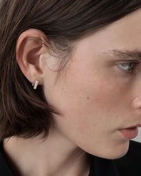 Mosaic Diamond Hoops view 2