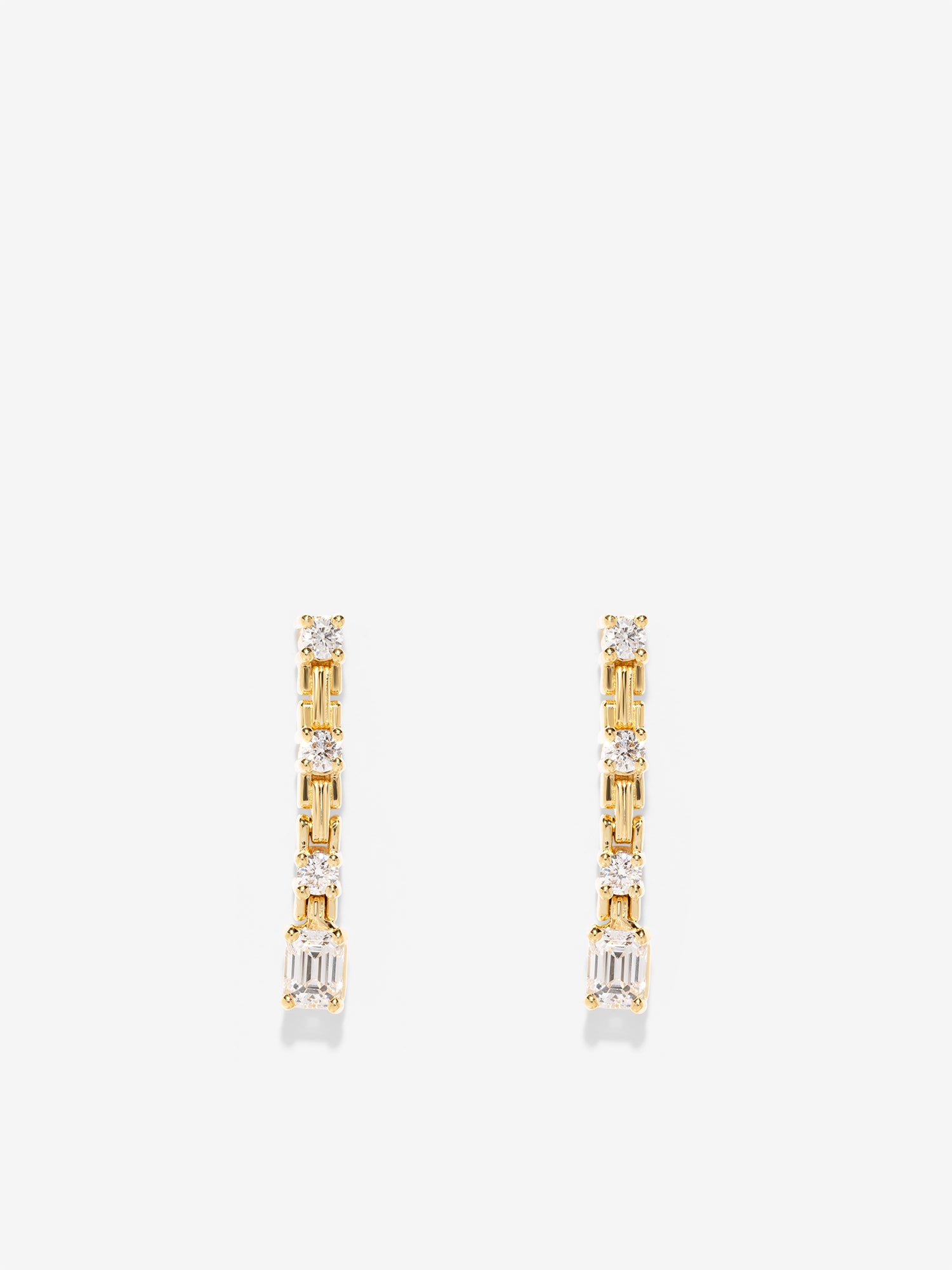 Pirouette Small Strand Diamond Earrings
