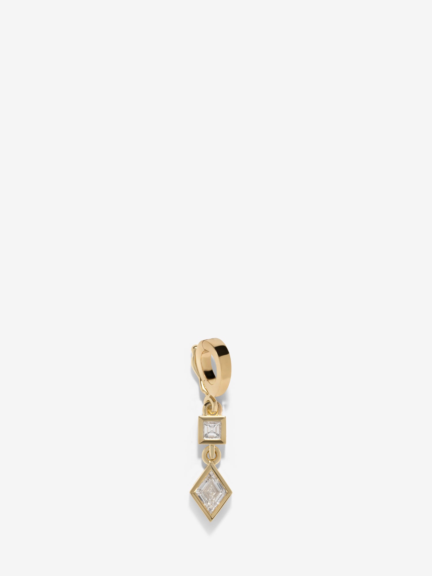 Prism Lozenge Diamond Charm