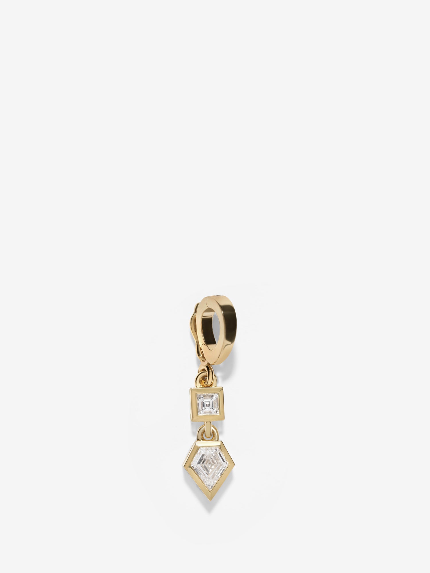 Prism Shield Diamond Charm