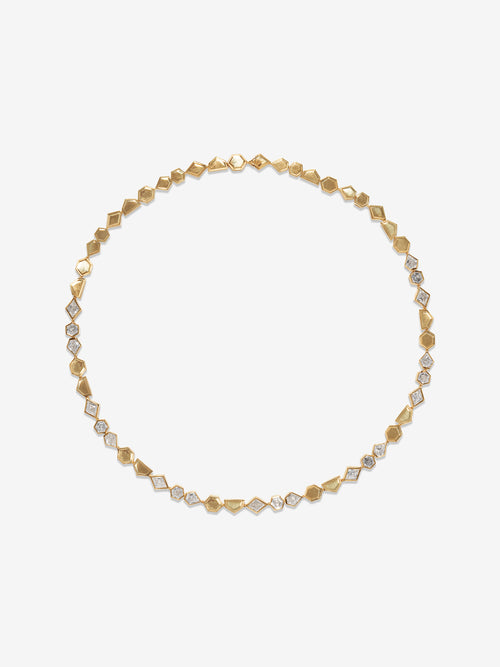 Edition II Scattered Rare-Cut Diamond Necklace