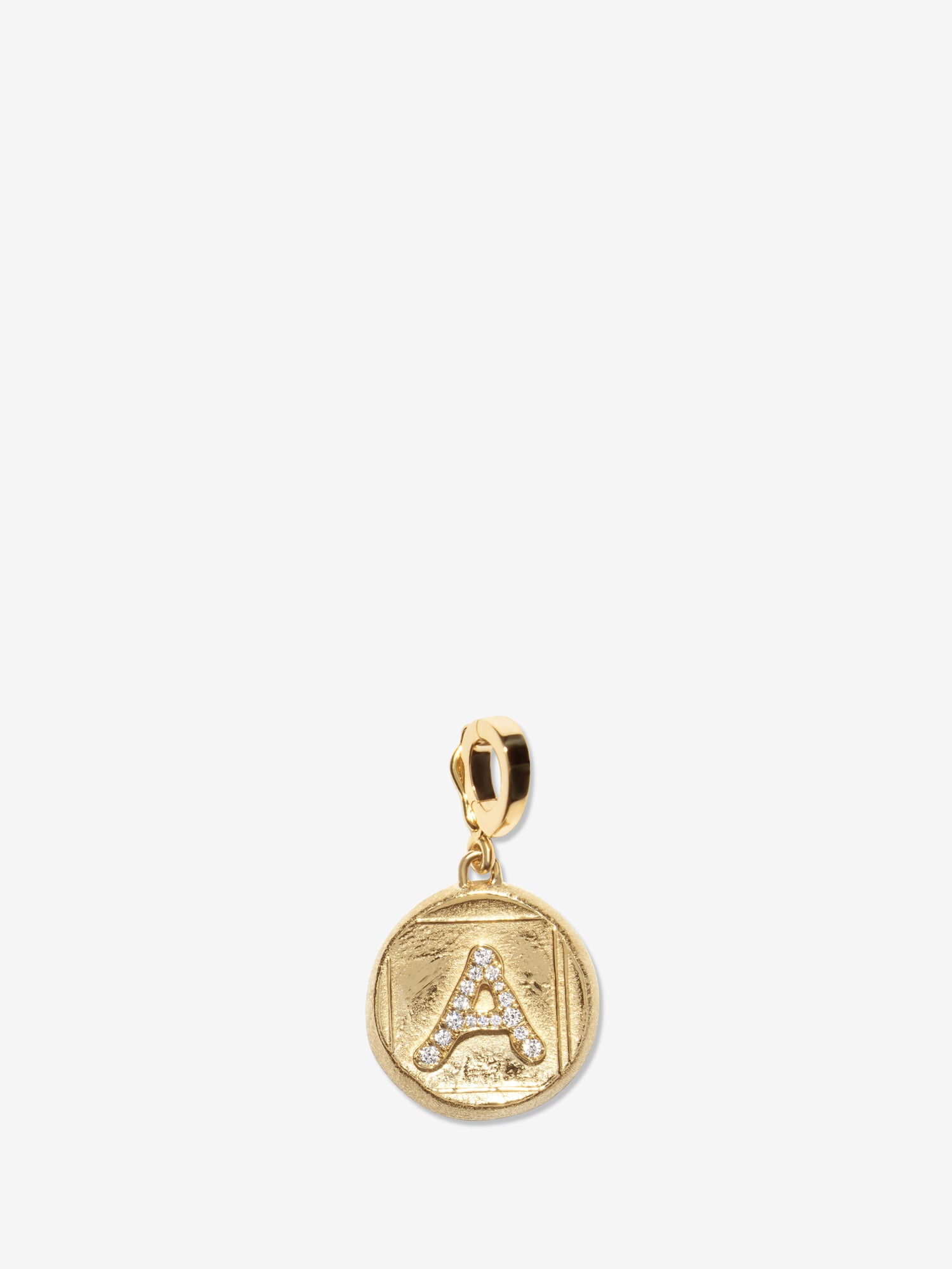 Signature Pave Small Coin