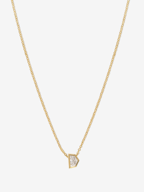 Trace Epaulette Diamond Necklace