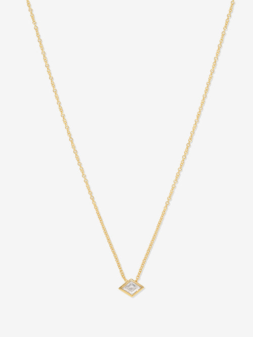 Trace Lozenge Diamond Necklace