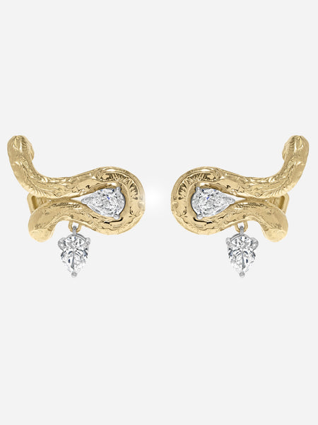 Weathered Dew Drop Earrings – AZLEE Jewelry